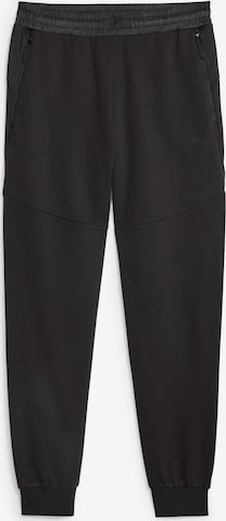 PUMA - Tapered Calças em preto: frente