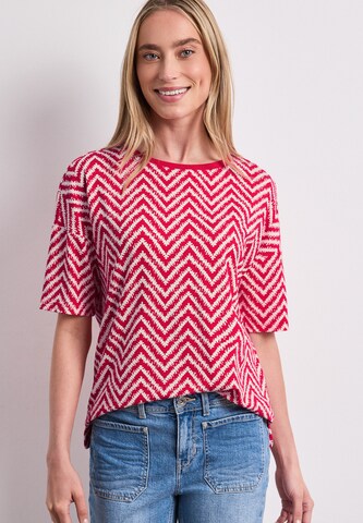 STREET ONE Shirt in Red: front