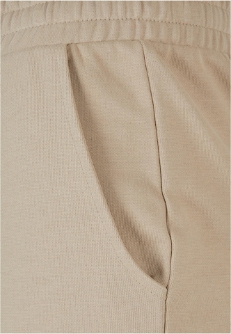 Urban Classics Wide Leg Hose in Beige