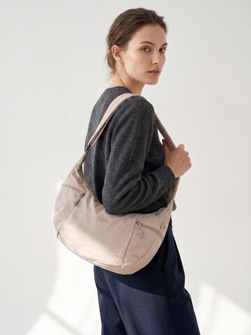 Borsa a spalla 'Borsa a Spalla Donna Astraea Elite Gianmarco Venturi' di GianMarco Venturi in grigio