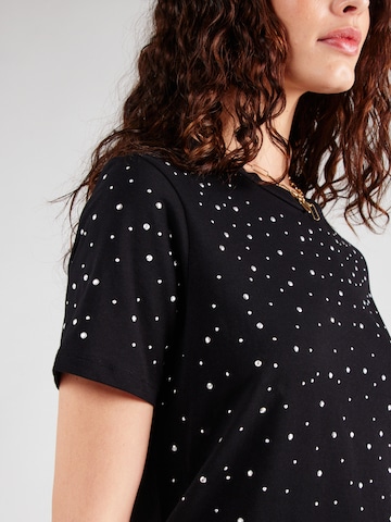 Tricou 'PCNANNY' de la PIECES pe negru