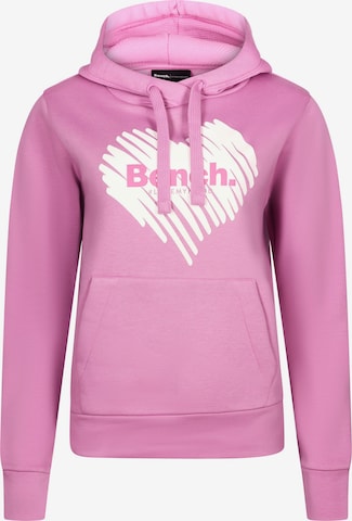 BENCH Sweatshirt in Lila: Vorderseite
