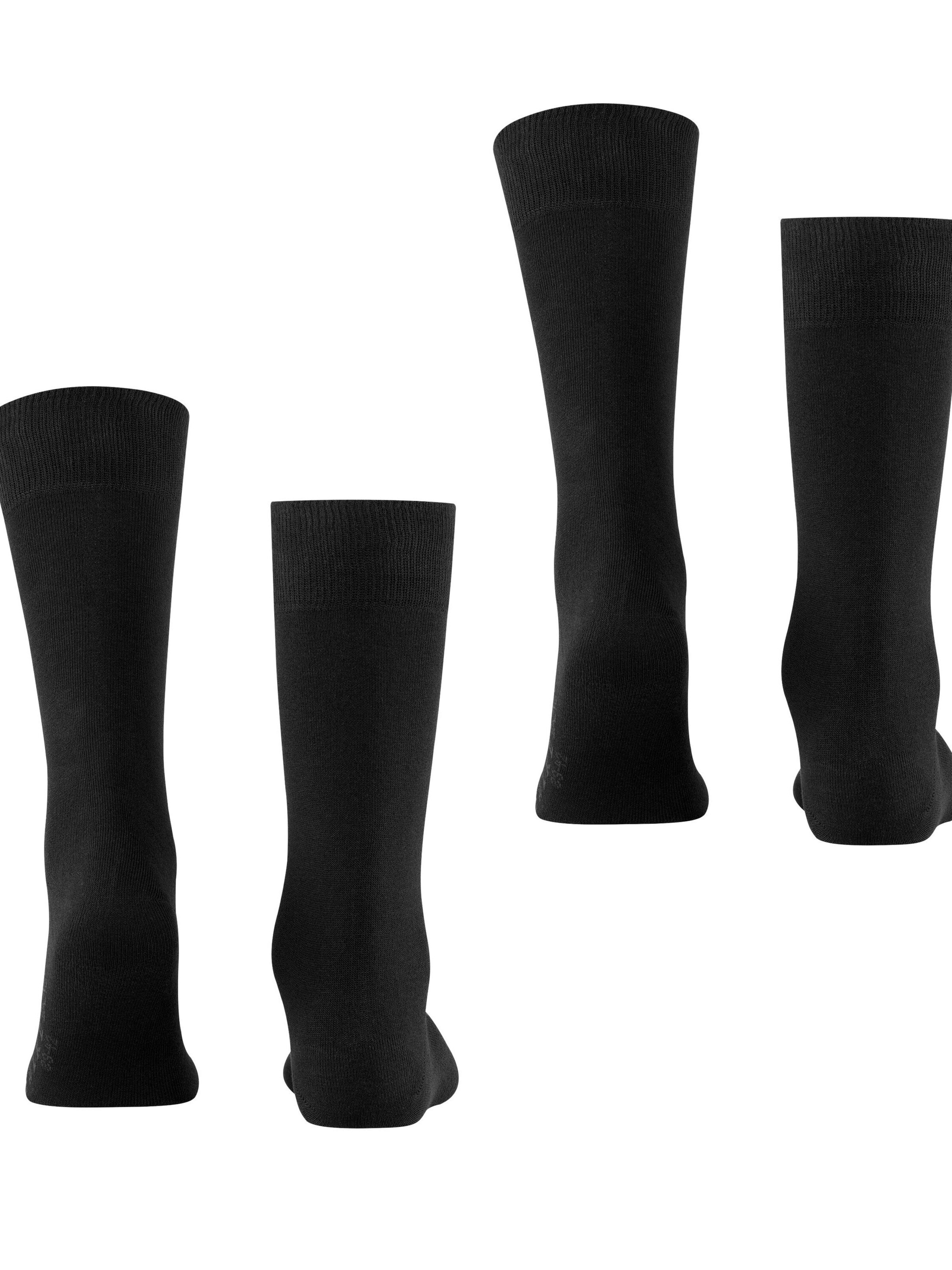 FALKE Socks 'Swing 2-Pack' in Black