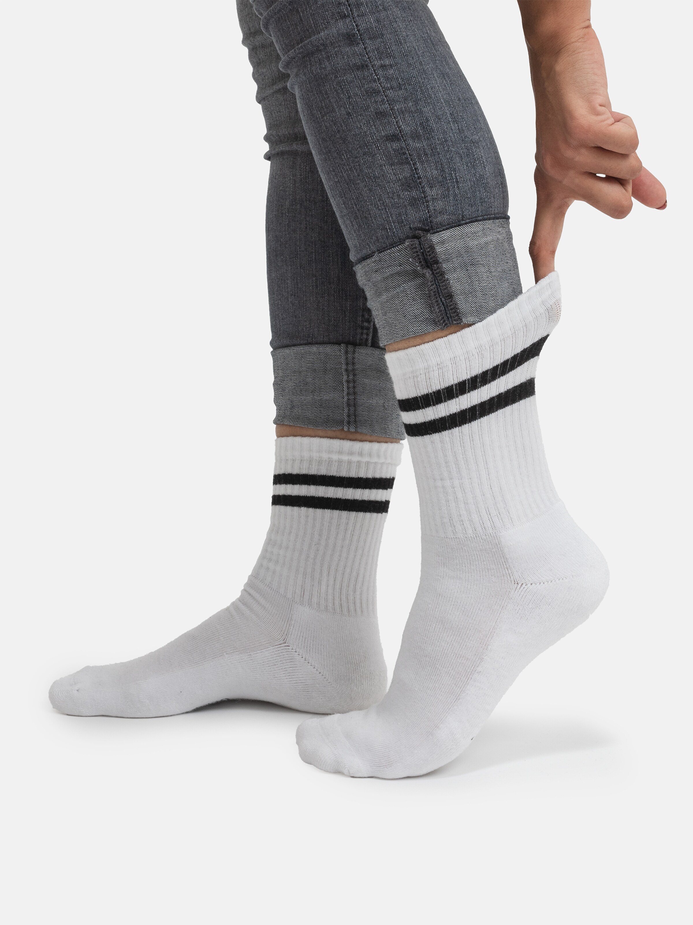 Occulto Sports socks 'Serena' in White: front