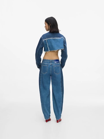KARL LAGERFELD JEANS Barrel Džíny – modrá