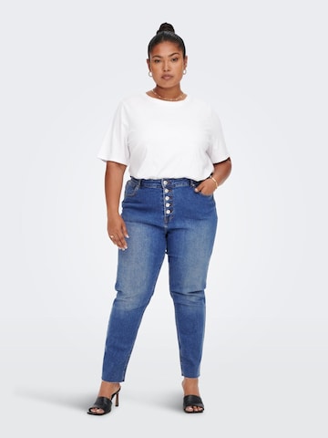 ONLY Carmakoma Tapered Jeans 'Eneda' i blå