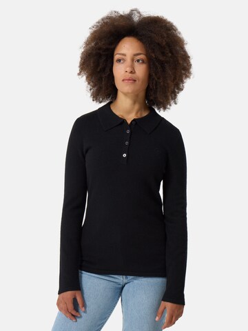T-shirt CASH-MERE.CH en noir : devant