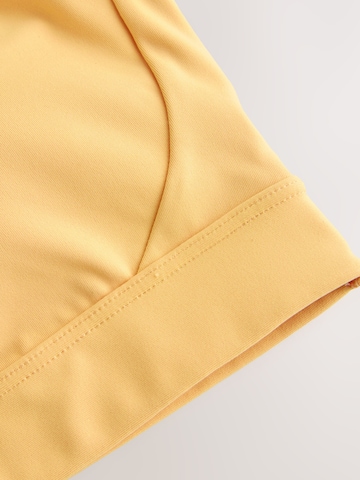 self. Bralette Sports bra in Yellow