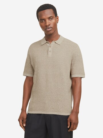 JACK & JONES Shirt 'George' in Beige