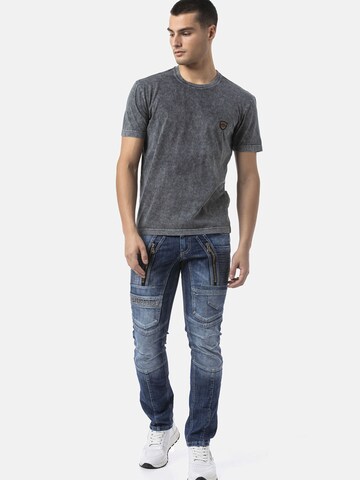 T-Shirt 'CT808' CIPO & BAXX en gris