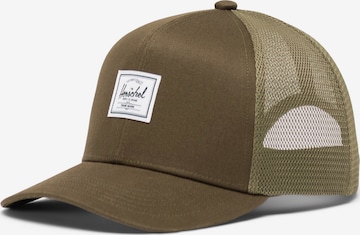 Herschel Cap 'Whaler' in Grün: Vorderseite
