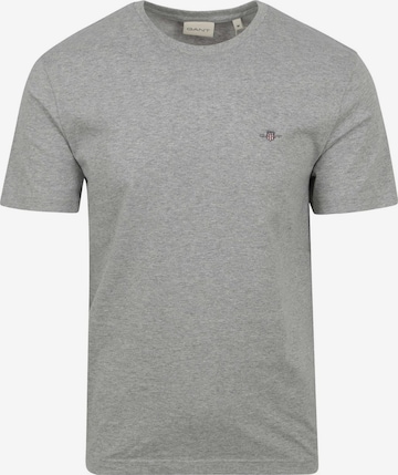 T-Shirt GANT en gris : devant