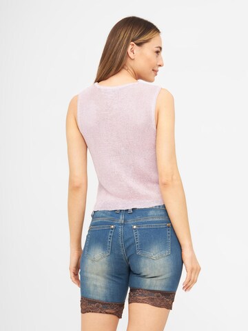 TOOche Top 'Netz' in Pink