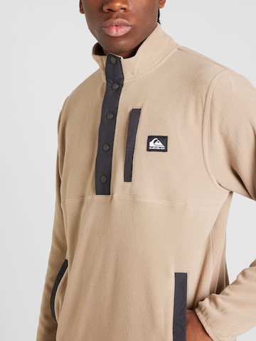 QUIKSILVER Sporttröja 'NO DESTINATION 2' i beige