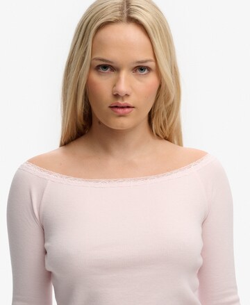 T-shirt 'Athletic Essentials' Superdry & Co en rose