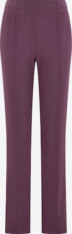 Goldner Hose 'CARLA ' in Lila: Vorderseite