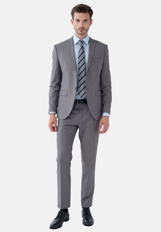 Steffen Klein Slim fit Suit in Grey: front