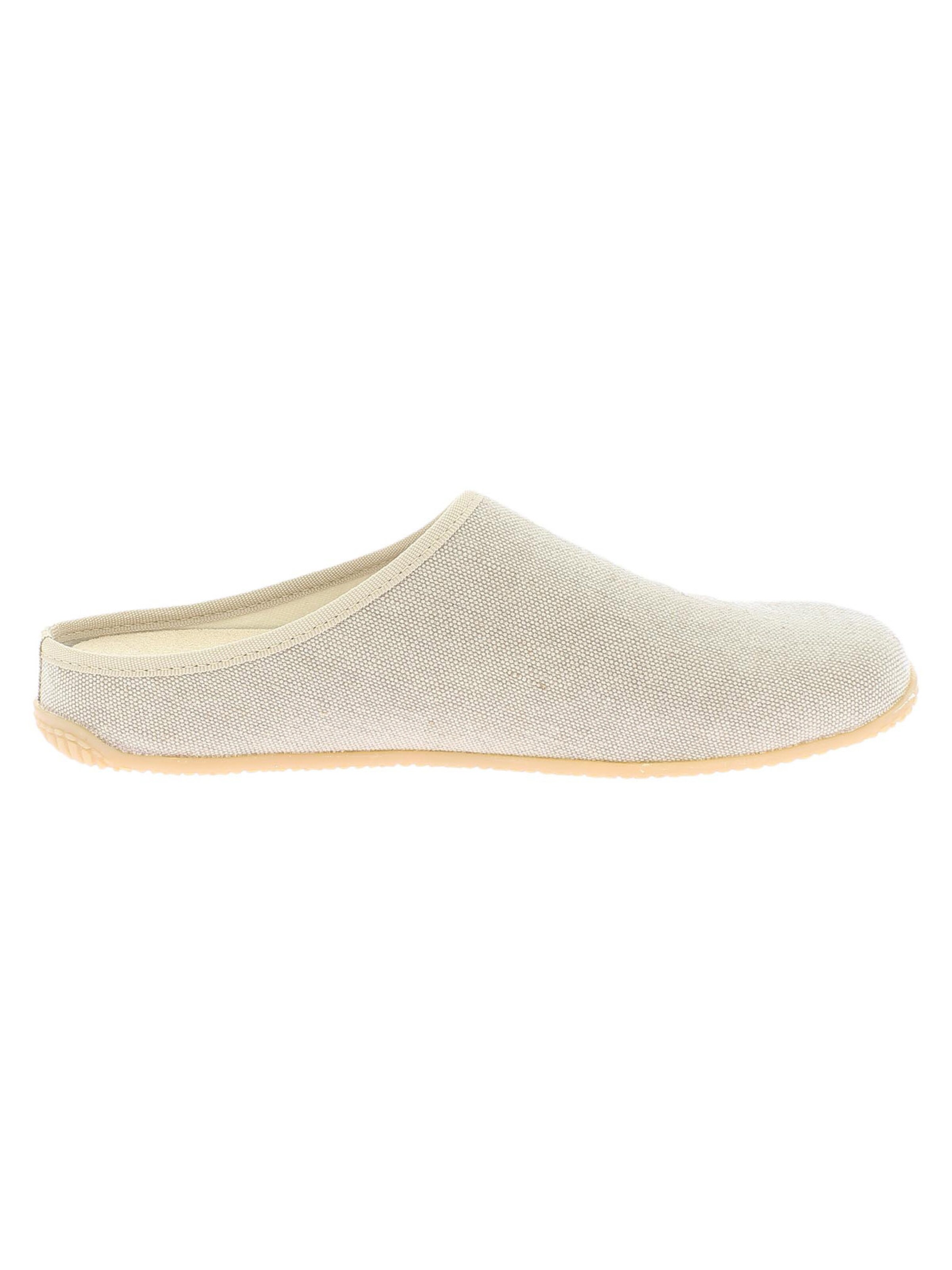 Living Kitzbühel Slippers 'Cotton - Schweizer Kreuz' in White