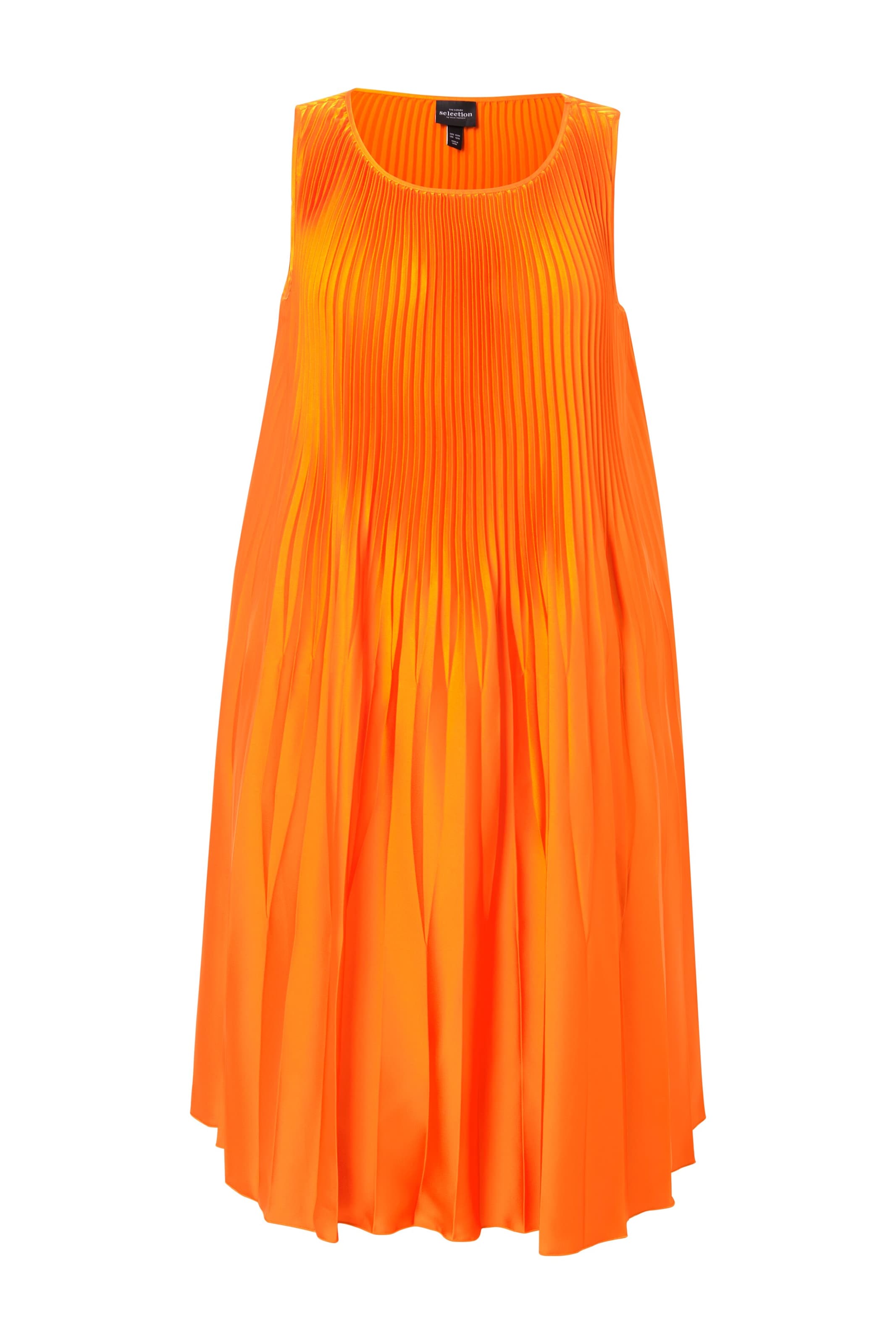 Ulla Popken Kleid in Orange: Vorderseite