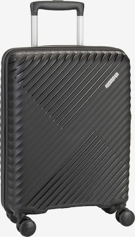 American Tourister Cart ' Diablast Spinner 55/20 ' in Black: front
