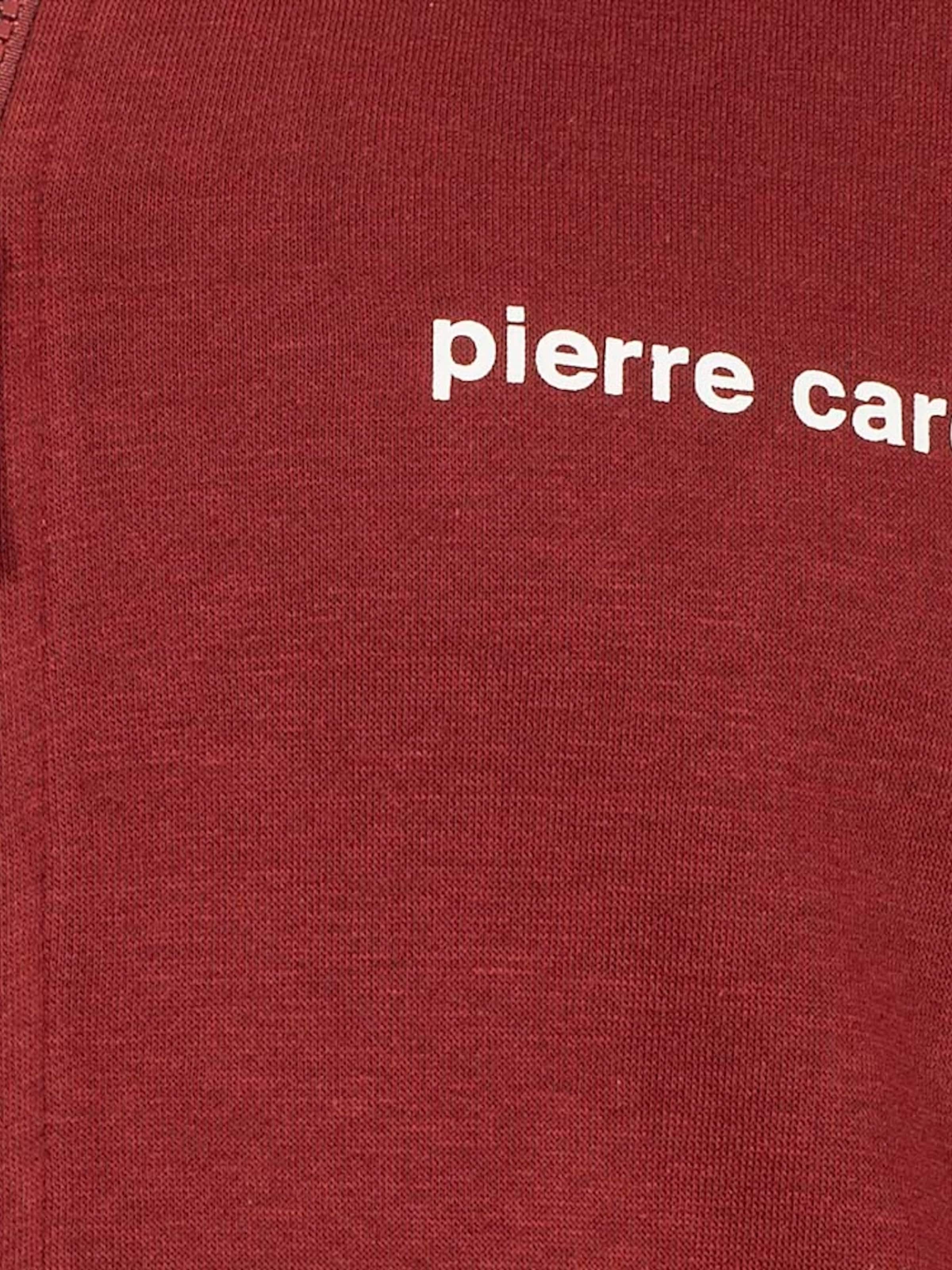 PIERRE CARDIN Sweatvest in Rood