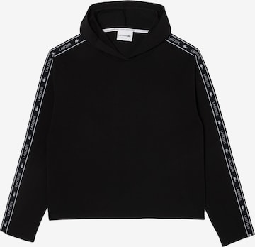 LACOSTE Sweatshirt in Black: front