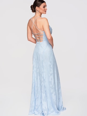 Robe de soirée Ombre en bleu