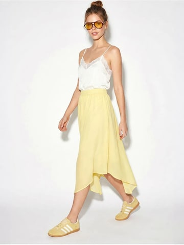 Jupe Bianco Lucci en jaune