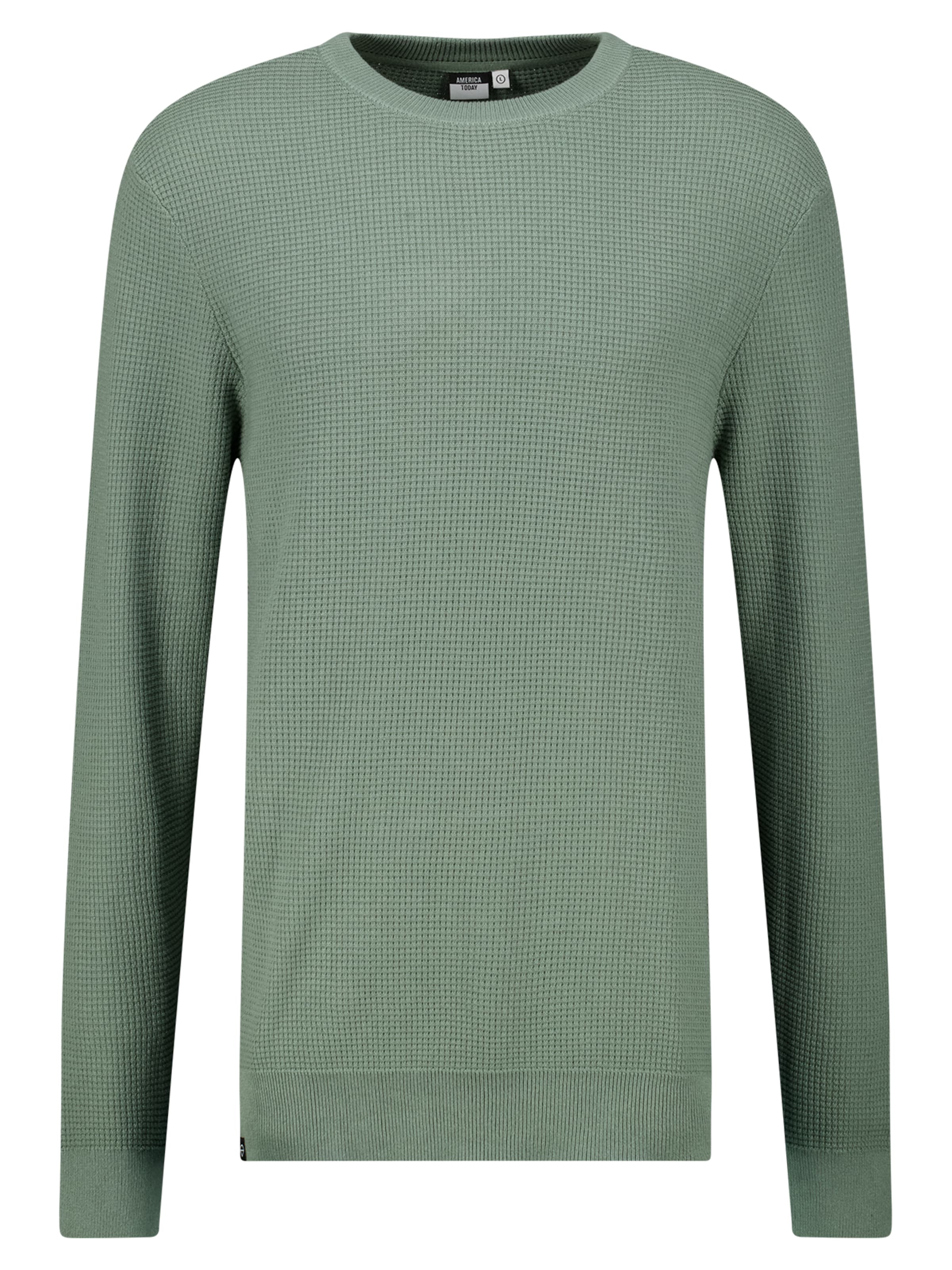 Pull-over America Today en vert : devant