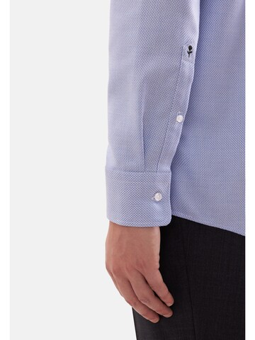 Coupe slim Chemise business SEIDENSTICKER en bleu