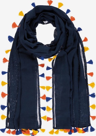 Passigatti Wrap in Blue: front