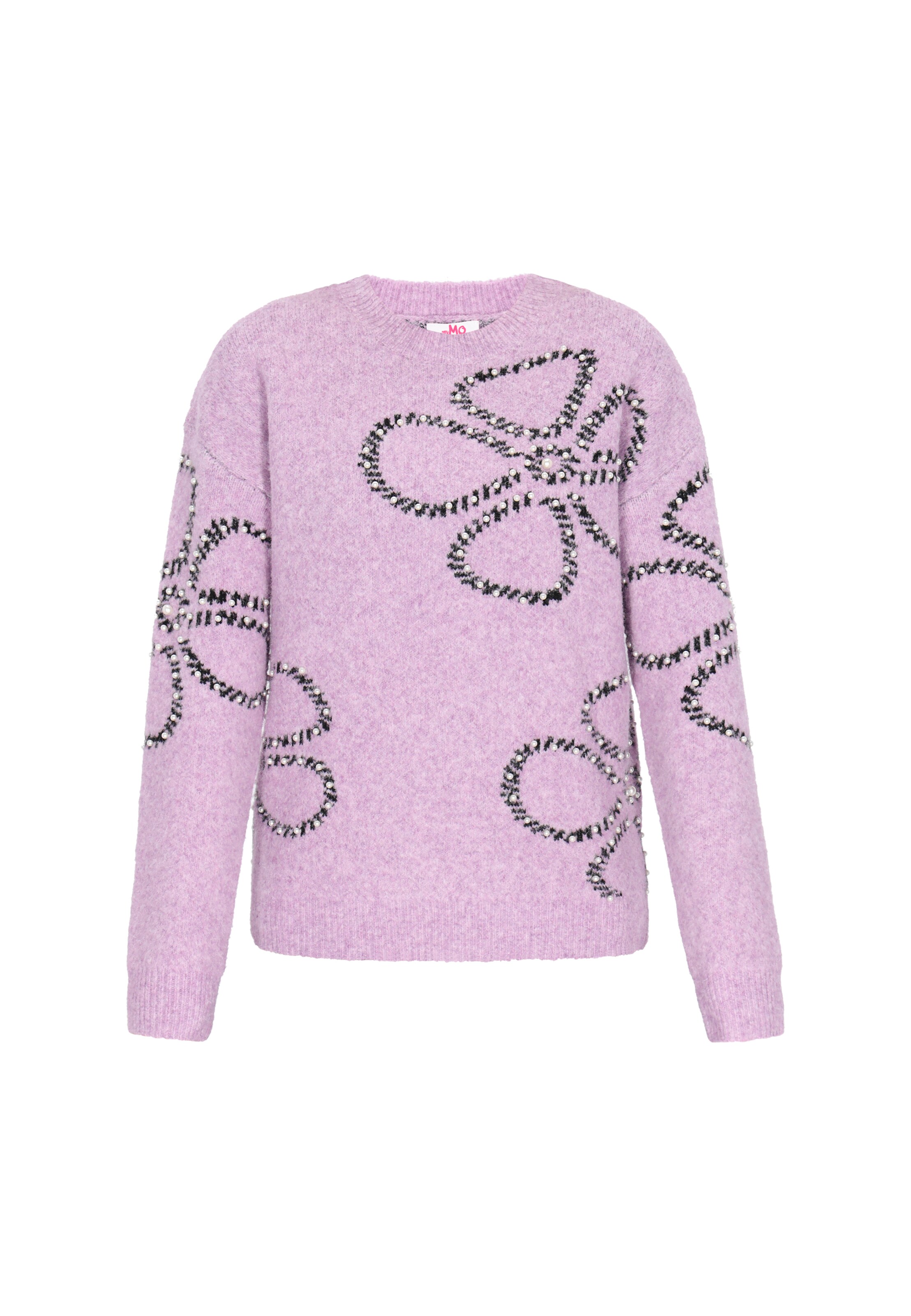 MYMO Pullover 'Young Fashion' in Lila: Vorderseite