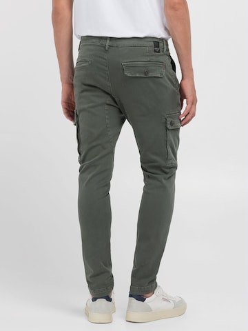REPLAY Slim fit Cargo Pants in Green