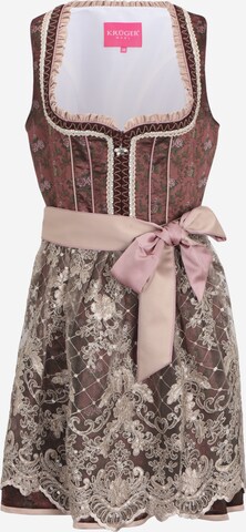 Krüger Madl Dirndl in Red: front