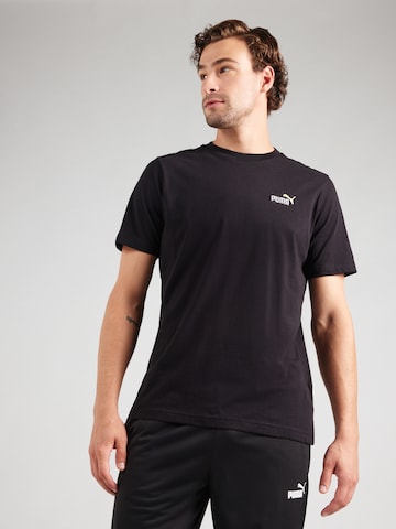 PUMA Funkční tričko 'ESS 2 No. 1' – černá: přední strana