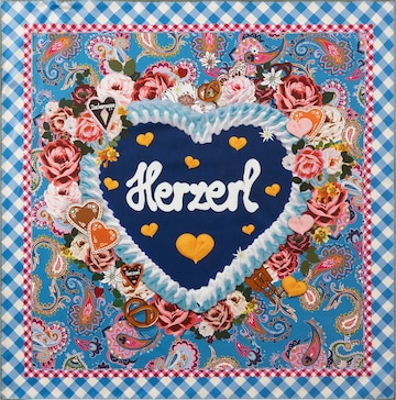 CODELLO Tuch in Blau: Vorderseite