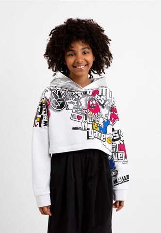 Gulliver Sweatshirt in Weiß: Vorderseite