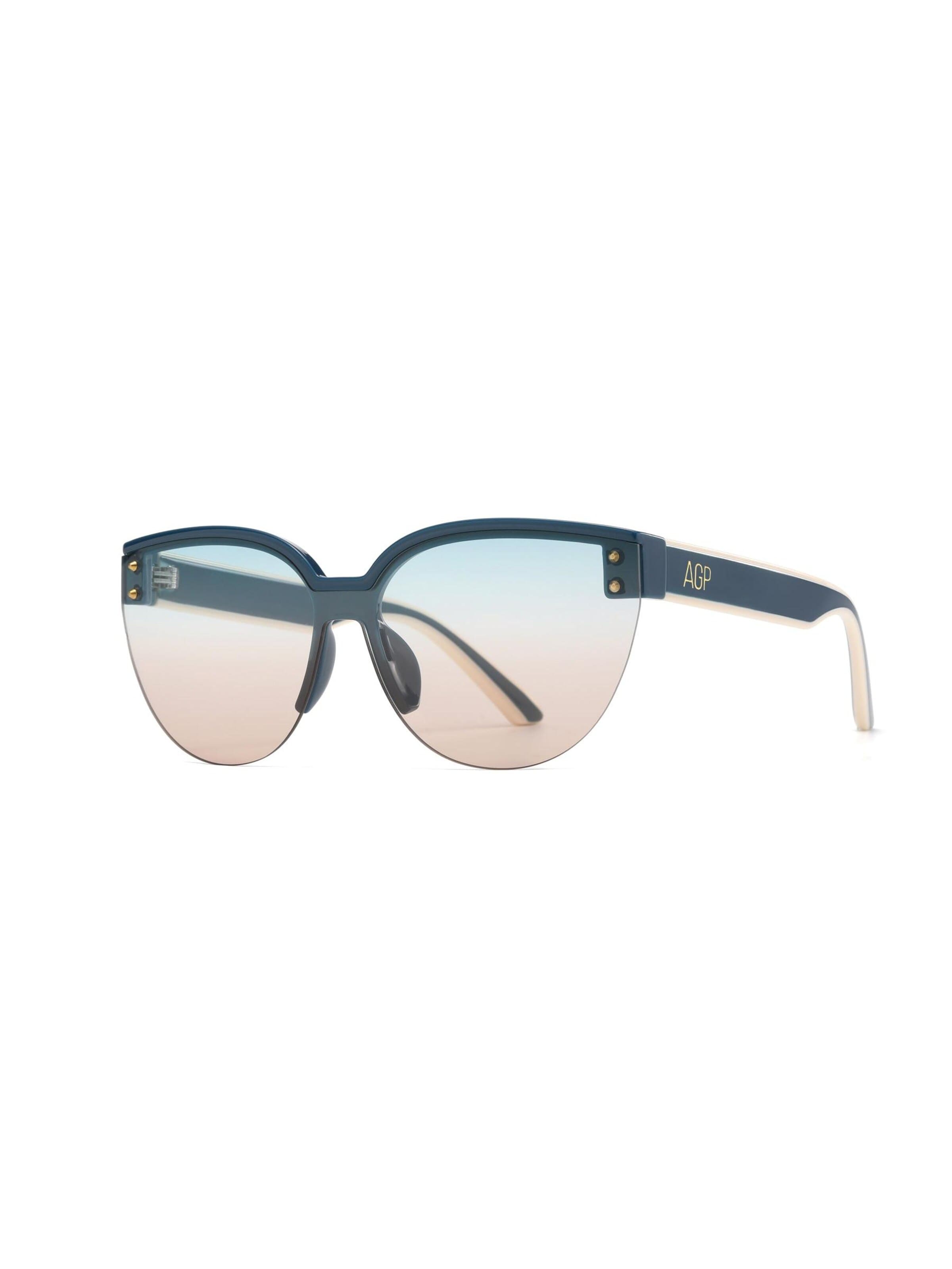Ochelari de soare 'Cat Eye Galatea' de la AVANT-GARDE PARIS pe verde: față
