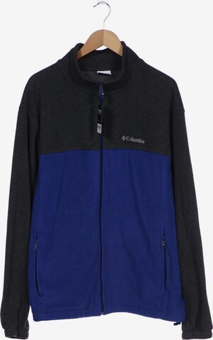 COLUMBIA Sweatshirt & Zip-Up Hoodie in XXL in Blue: front