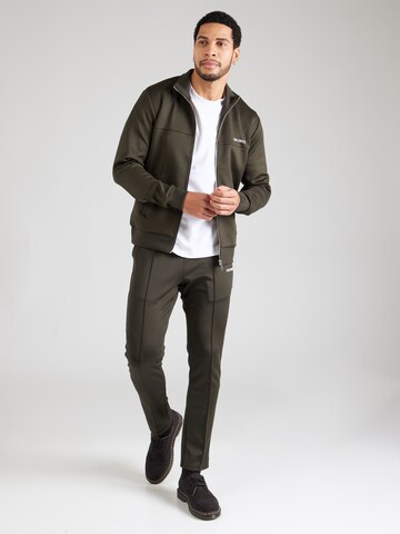 Les Deux Sweatjacke 'Ballier' in Grün
