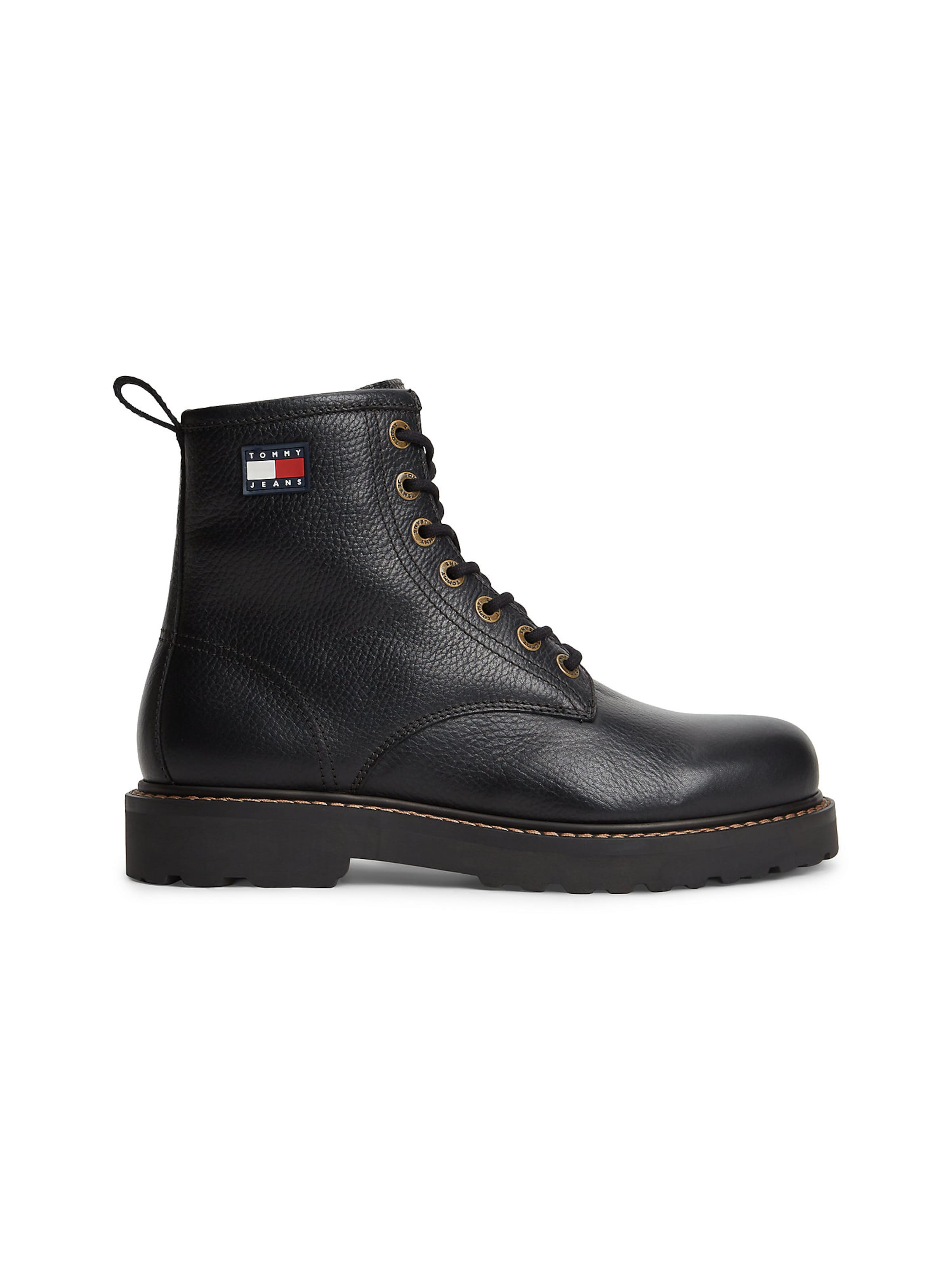Boots stringati 'ARCHIVE '01' di Tommy Jeans in nero
