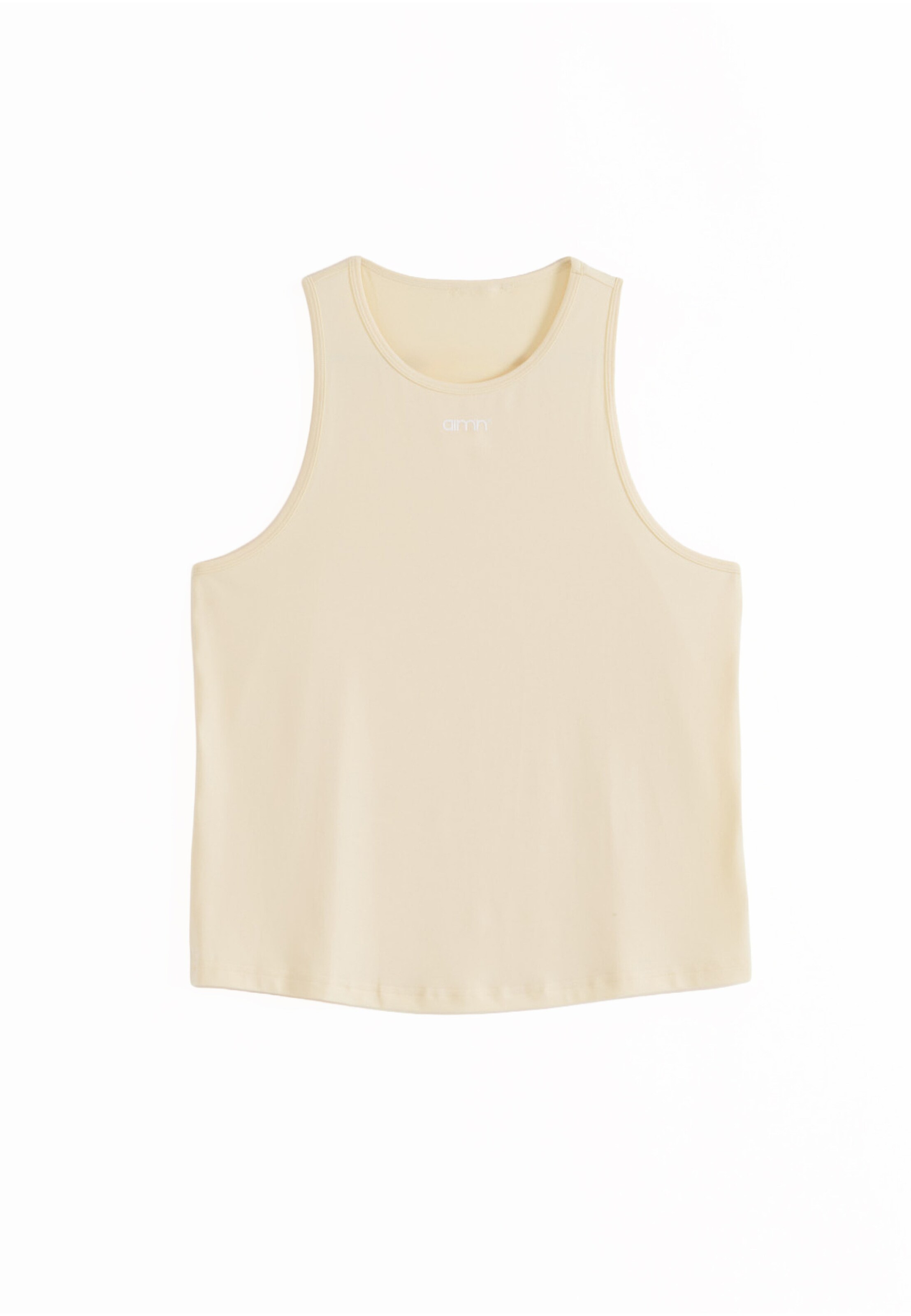 Aim'n Top 'Basic Singlet' in Gelb: Vorderseite
