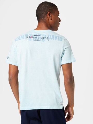 CAMP DAVID Shirt 'Brave The Element I' in Blau