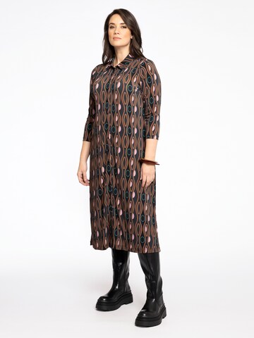 YOEK Kleid in Braun