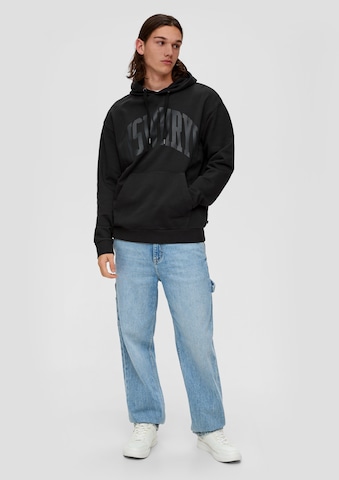 QS Sweatshirt in Zwart