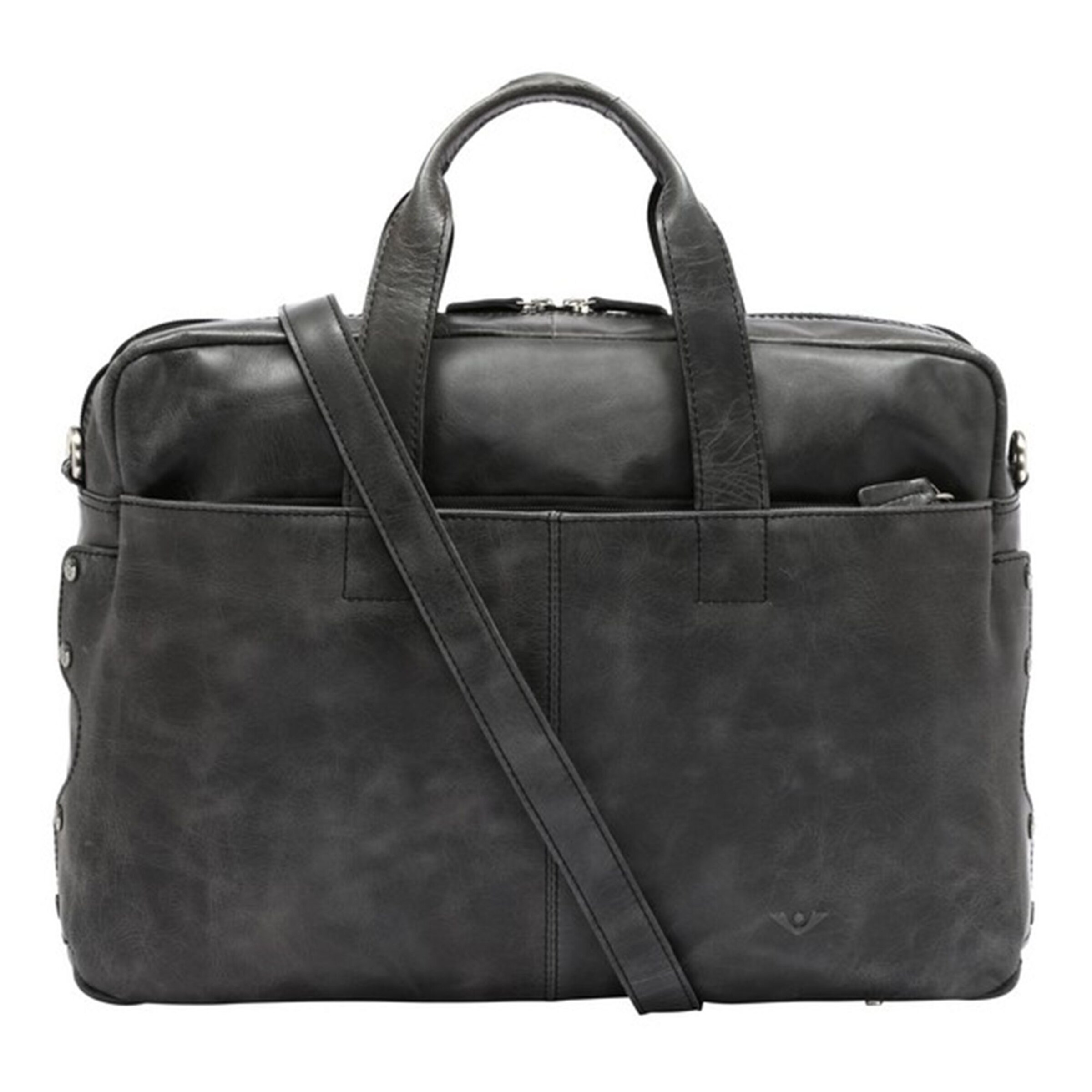 VOi Document bag in Black: front