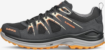 LOWA Athletic Lace-Up Shoes in Grey