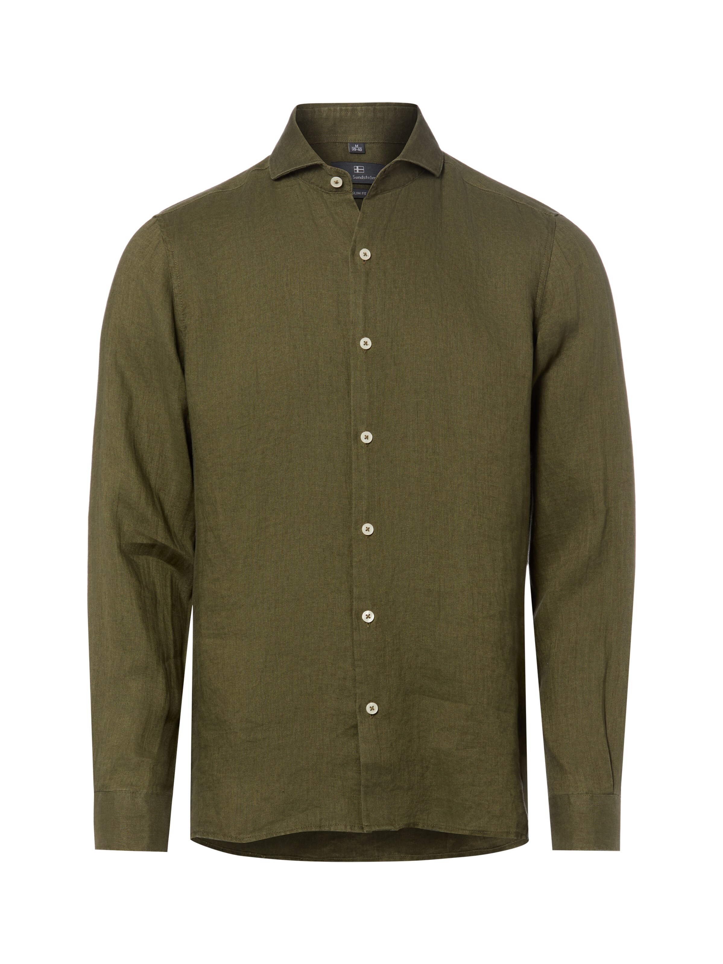 Chemise Nils Sundström en vert : devant