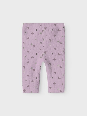 Slimfit Leggings 'NBFBILIA' di NAME IT in lilla