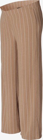 Supermom Wide leg Byxa 'Stripe' i brun